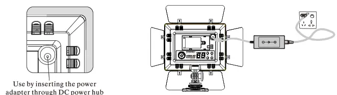YONGNUO YN300 III Pro LED Video Light tripod directly4