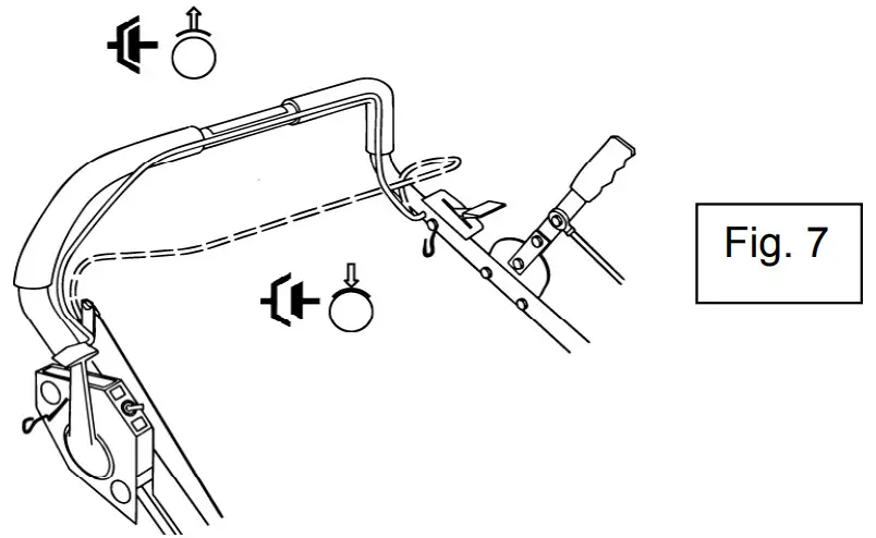 BILLY GOAT VQ Leaf Vacuum - Gear selection