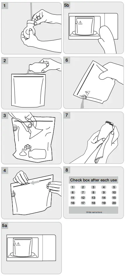 medela Quick Clean Micro Steam Sterilizer Bags x5 - Figure 1