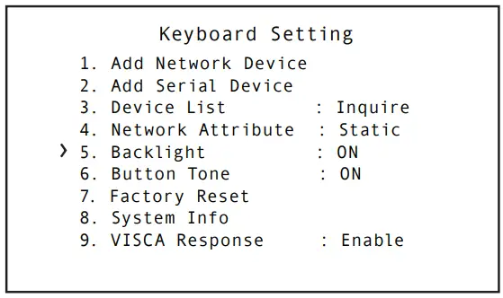 AIDA CCU-IP Professional Broadcast PTZ Joystick Controller-FIG17