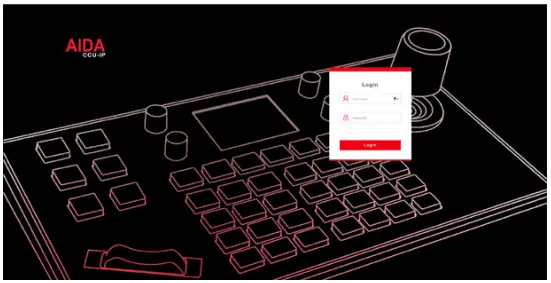 AIDA CCU-IP Professional Broadcast PTZ Joystick Controller-FIG19