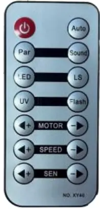 qtx 151743UK Pentaflash 5 In 1 LED and Laser Effect Light - fig 1