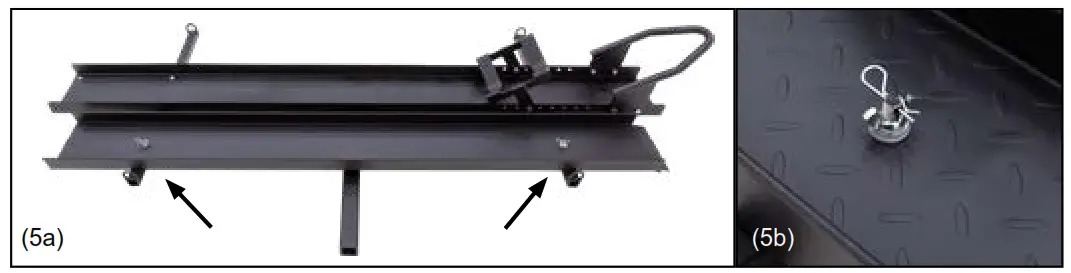 BLACKWIDOW MCC 600 Steel Motorcycle Carrier - Step 5.