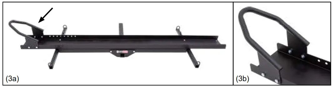 BLACKWIDOW MCC 600 Steel Motorcycle Carrier - step 3