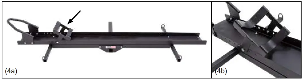 BLACKWIDOW MCC 600 Steel Motorcycle Carrier - tep 4