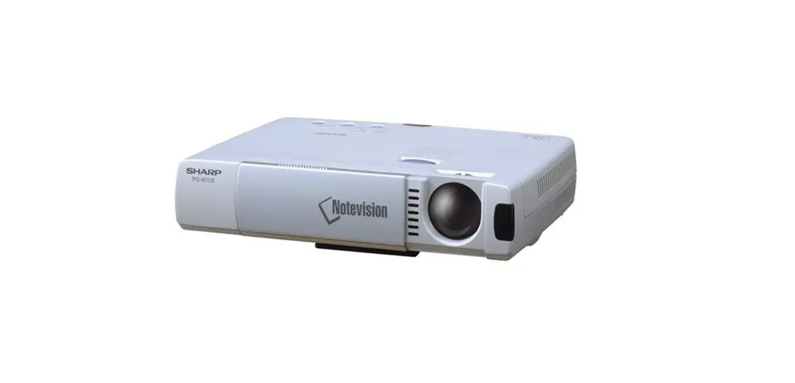 Sharp Pg-m10x Smart Projector Operation Manual