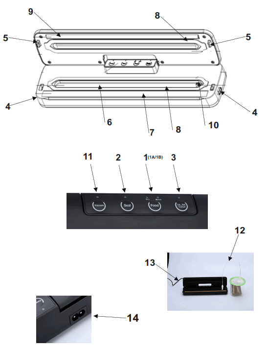 ADLER MS 4492 Vacuum Packer - 1