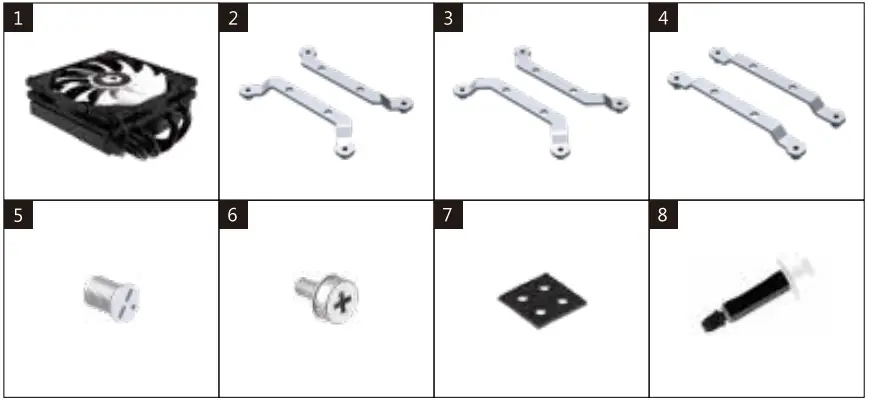 ID-COOLING IS Series CPU Cooler-fig2