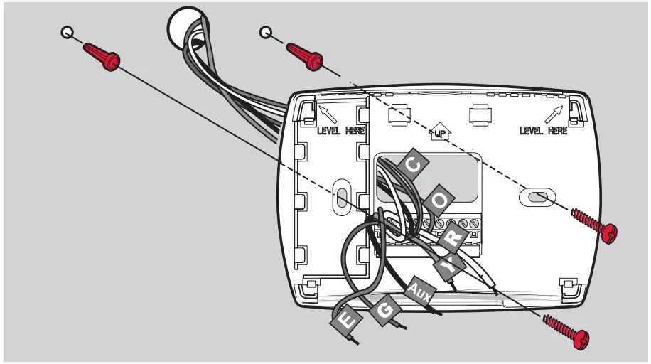 Honeywell RTH3100C Digital Thermostat - FIGURE 6