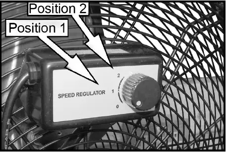 Clarke CAMAX24 36 Inch Drum-Fans (4)