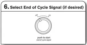Select End of Cycle Signal (if desired)