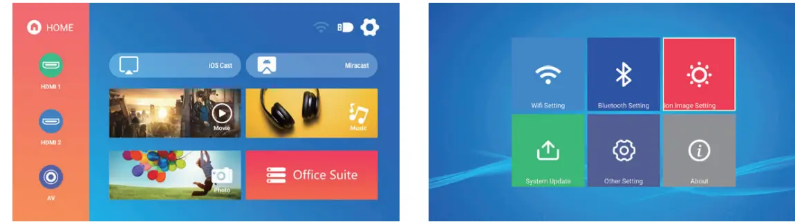 Bomaker cinema 500 MAX native Full HD 1080P LED Projector-14