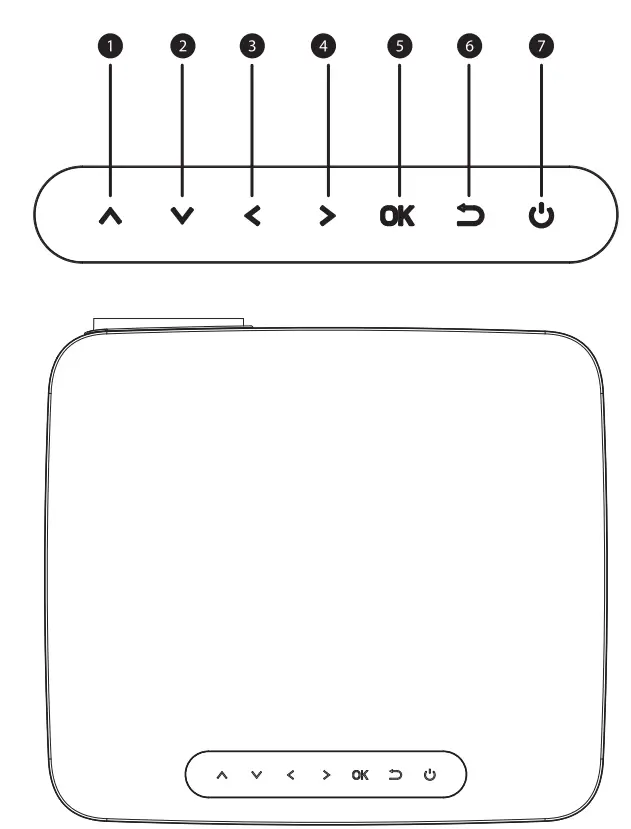 Bomaker cinema 500 MAX native Full HD 1080P LED Projector-2