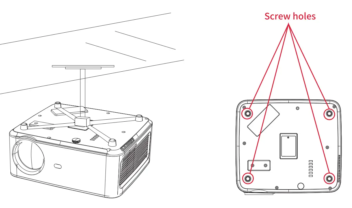 Bomaker cinema 500 MAX native Full HD 1080P LED Projector-8