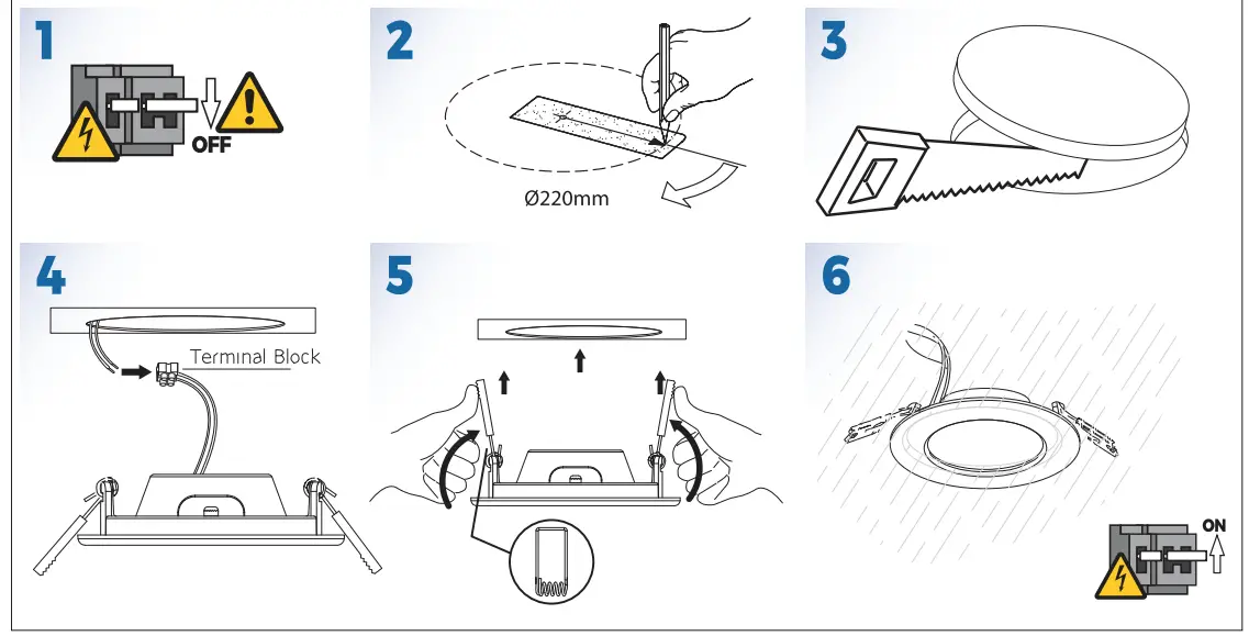 SHADA-Downlight-Round-LED-All-in-one-Panel-2