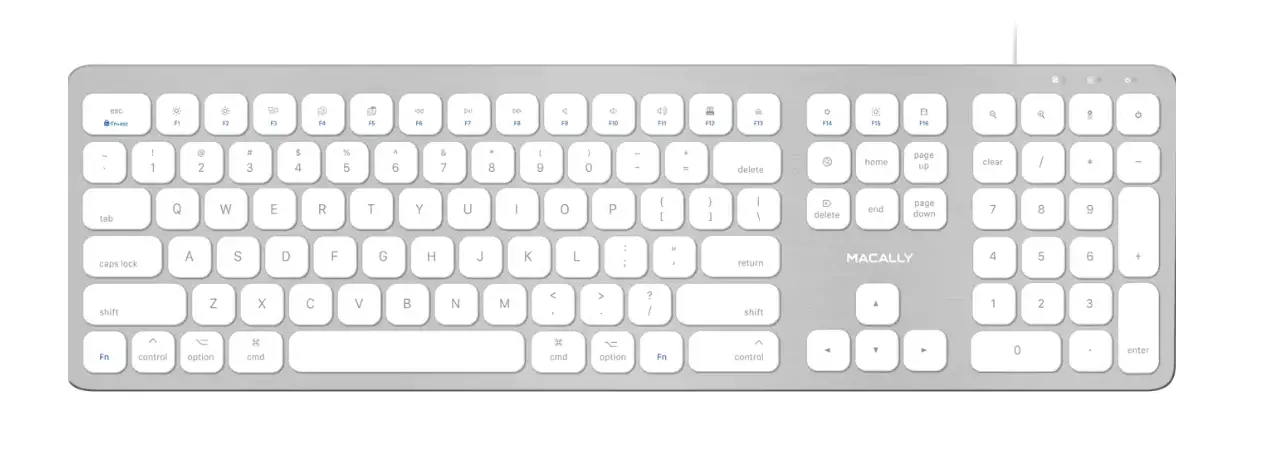 Macally Wkeyhubmb Ultra Slim Usb Wired Keyboard User Guide Macally Wkeyhubmb Ultra Slim Usb Wired Keyboard User Guide