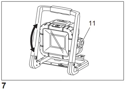 makita DML805 Corded and Cordless LED Worklight-fig8