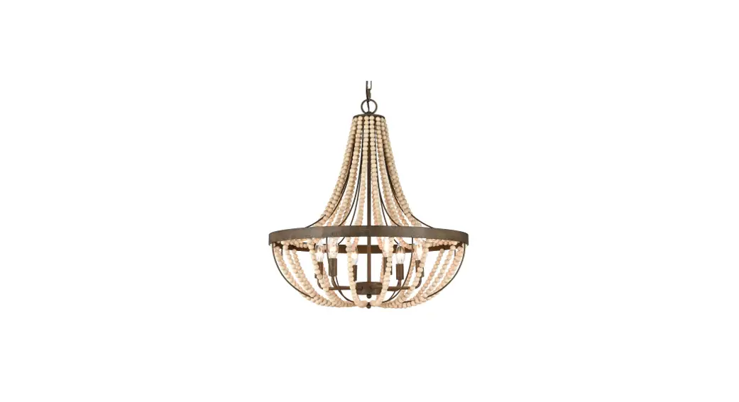 Park Harbor 479850 Edisto Rustic Pewter 6 Light Pendant Chandelier Instructions