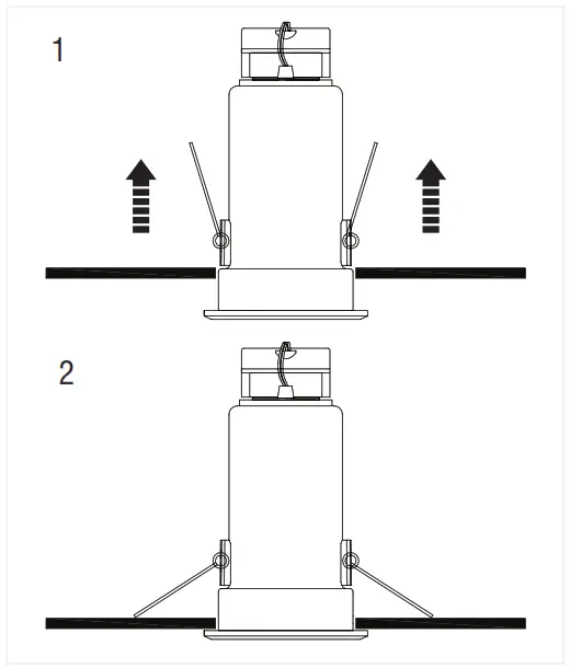 saxby 50673 Shield Plus Ceiling Light - Figure 1