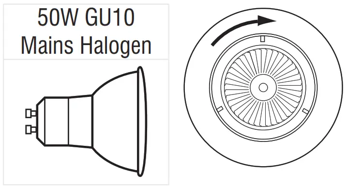 saxby 50673 Shield Plus Ceiling Light - Figure 2