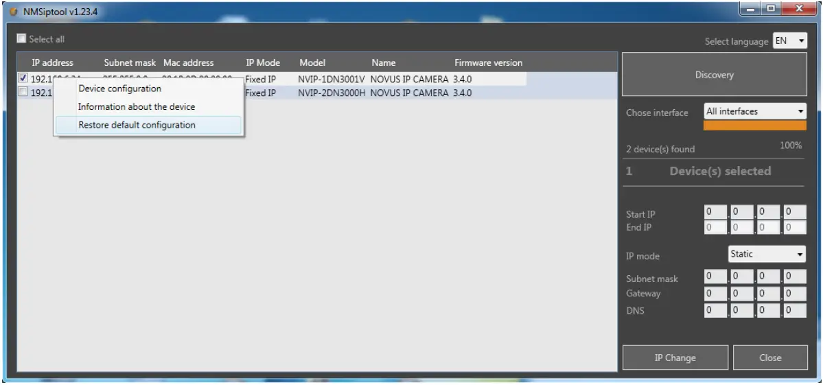 NOVUS NVIP 5VE 6202M Vandal Proof IP Camera with Motor zoom Lens - fig 15
