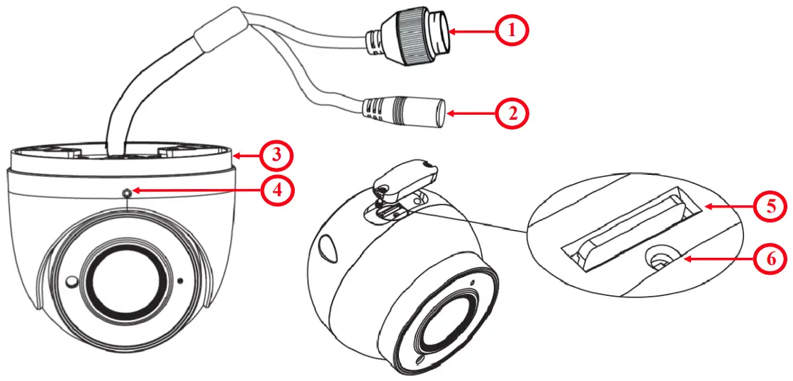 NOVUS NVIP 5VE 6202M Vandal Proof IP Camera with Motor zoom Lens - fig 2