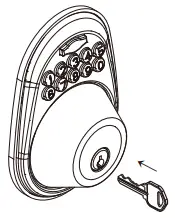 HOW TO LOCK / UNLOCK THE LOCKSET