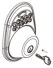 HOW TO LOCK / UNLOCK THE LOCKSET