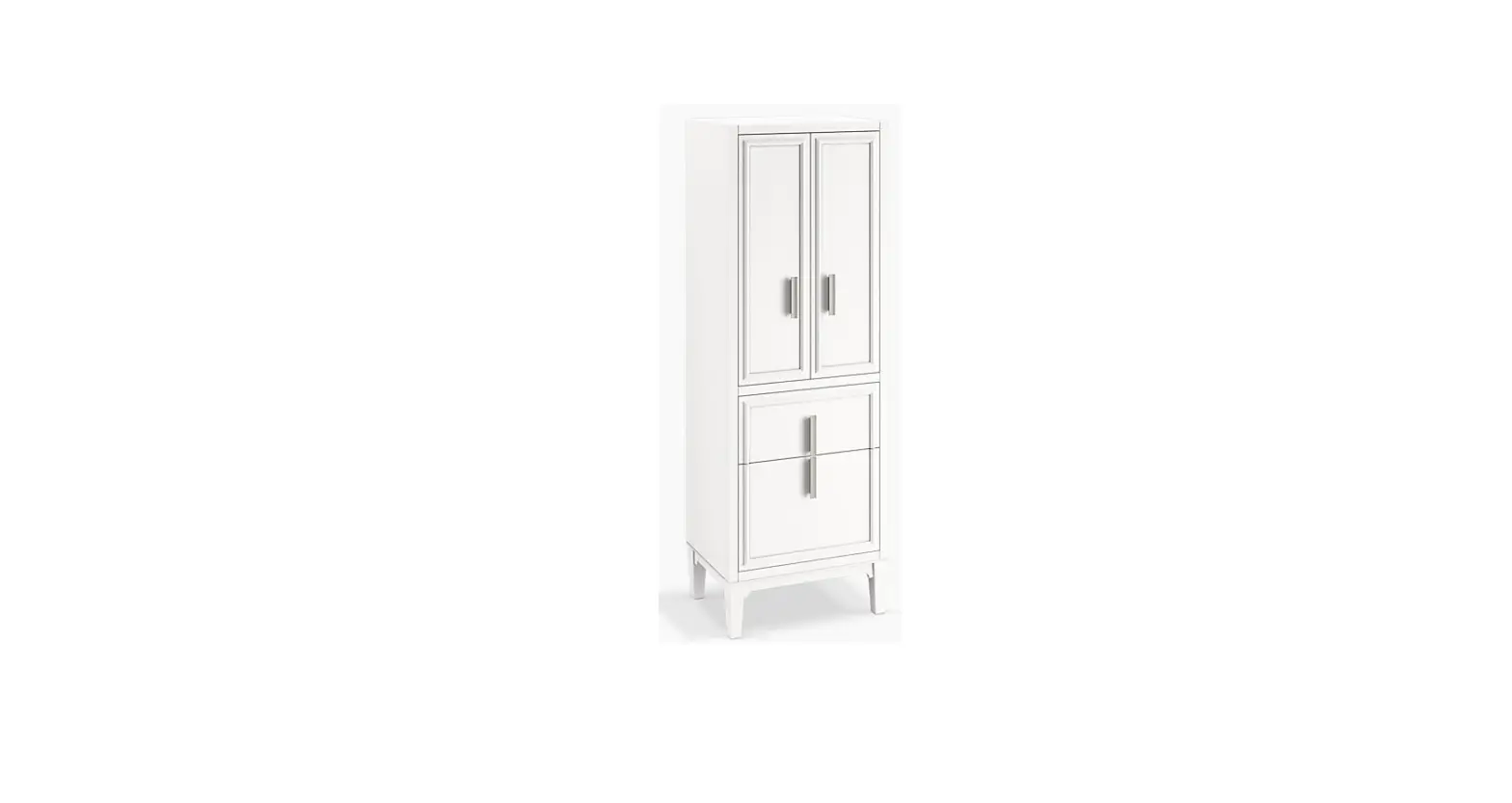 Kohler K-33548-asb Southerk Wood Freestanding Linen Cabinet Owner's Manual