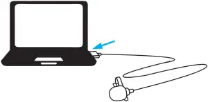 126-19 Streamer USB Clip Microphone - Connection
