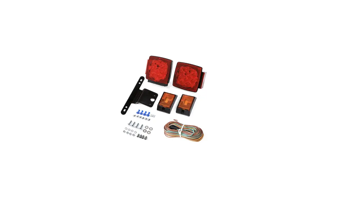 Czc Auto 8542079007 12v Led Trailer Tail Light Kit User Guide