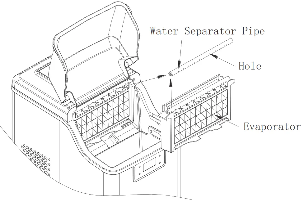 EUHOMY IM FP Ice Maker - MAINTAINING