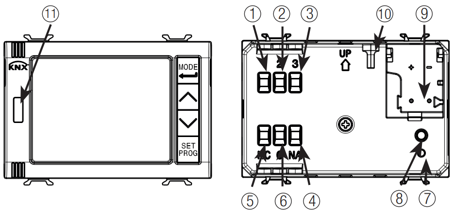 GEWiSS GW 10 794H KNX Timed Thermostat - FIG