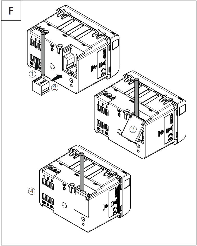 GEWiSS GW 10 794H KNX Timed Thermostat - sensor 2