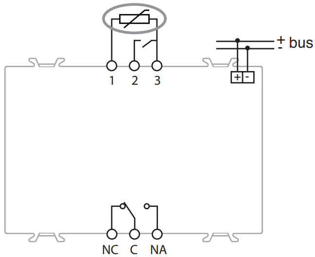 GEWiSS GW 10 794H KNX Timed Thermostat - sensor