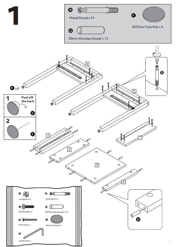 habitat 3296787 Peio Rattan 1 Drawer Bedside Table 5