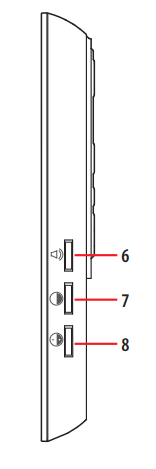 bticino CLASSE 100 Video Doorphone Door Entry System - Side view
