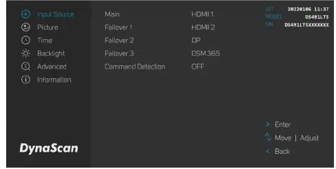 DynaScan-DS491LT5-49 Inch-Fanless-High-Brightness-Digital-Signage-Display-18