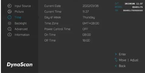 DynaScan-DS491LT5-49 Inch-Fanless-High-Brightness-Digital-Signage-Display-20