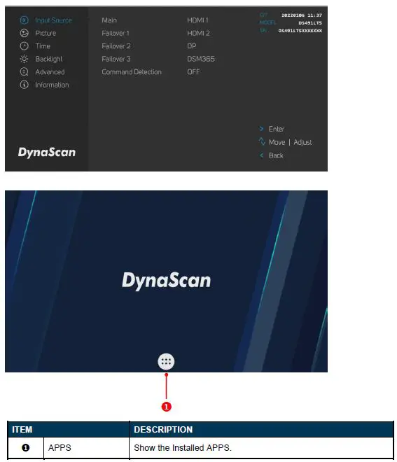 DynaScan-DS491LT5-49 Inch-Fanless-High-Brightness-Digital-Signage-Display-25