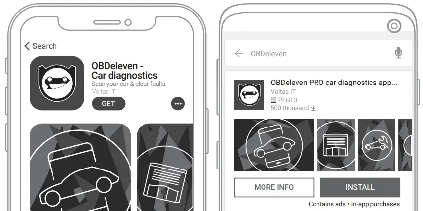 OBDEleven OBD2 Gen2 Smart Diagnostic Tool - App Store