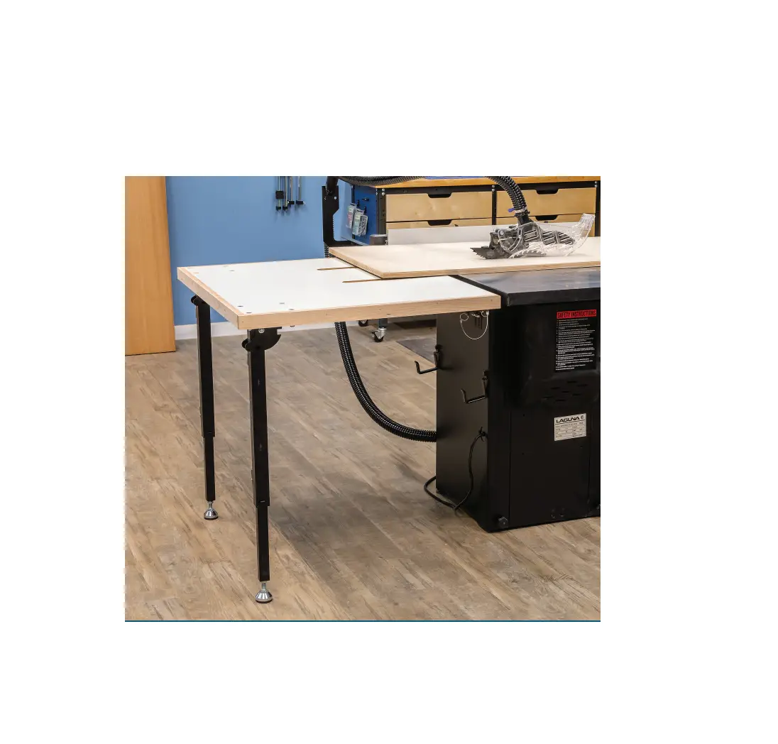 Rockler 65575 Table Saw Outfeed Kit Instructions