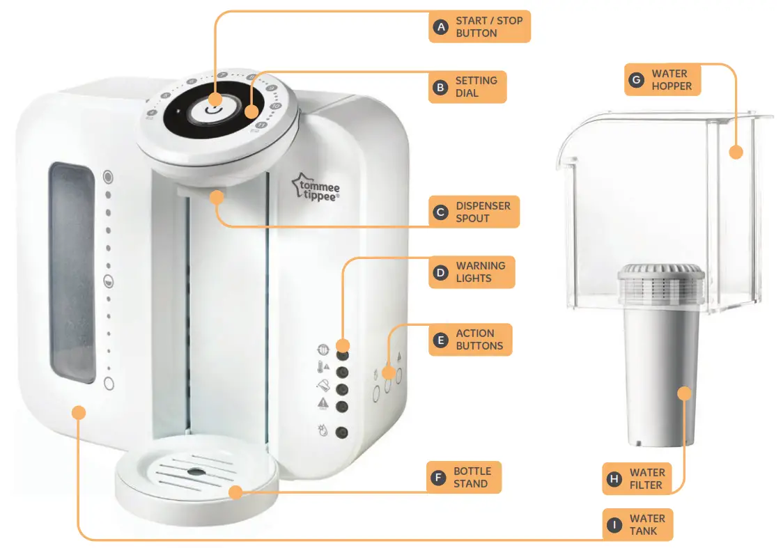 Tommee Tippee Perfect Prep Machine 1