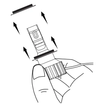 BLAUPUNKT HB4 12V Vehicle Lighting LED Headlamp-Applicable for H4