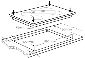 Westinghouse WHI633BC Induction Cooktop - FIG5