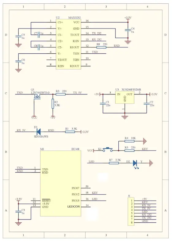 JIEXING HC-08 Low Power Bluetooth 4.0 Module - BLUETOOTH