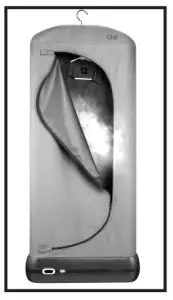 CHI 11572 Easy Steam Garment Steamer - Unzip Garment Bag 1