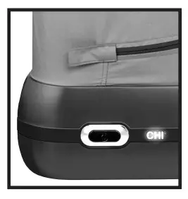 CHI 11572 Easy Steam Garment Steamer - steaming