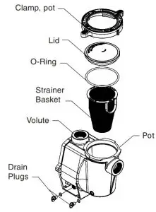 Strainer Pot Assembly