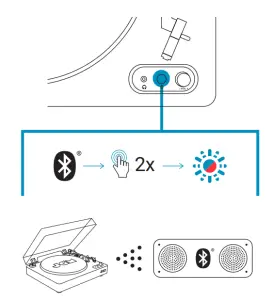 JAM TT400 HX Spun Out Bluetooth Turntable - FIGURE 4